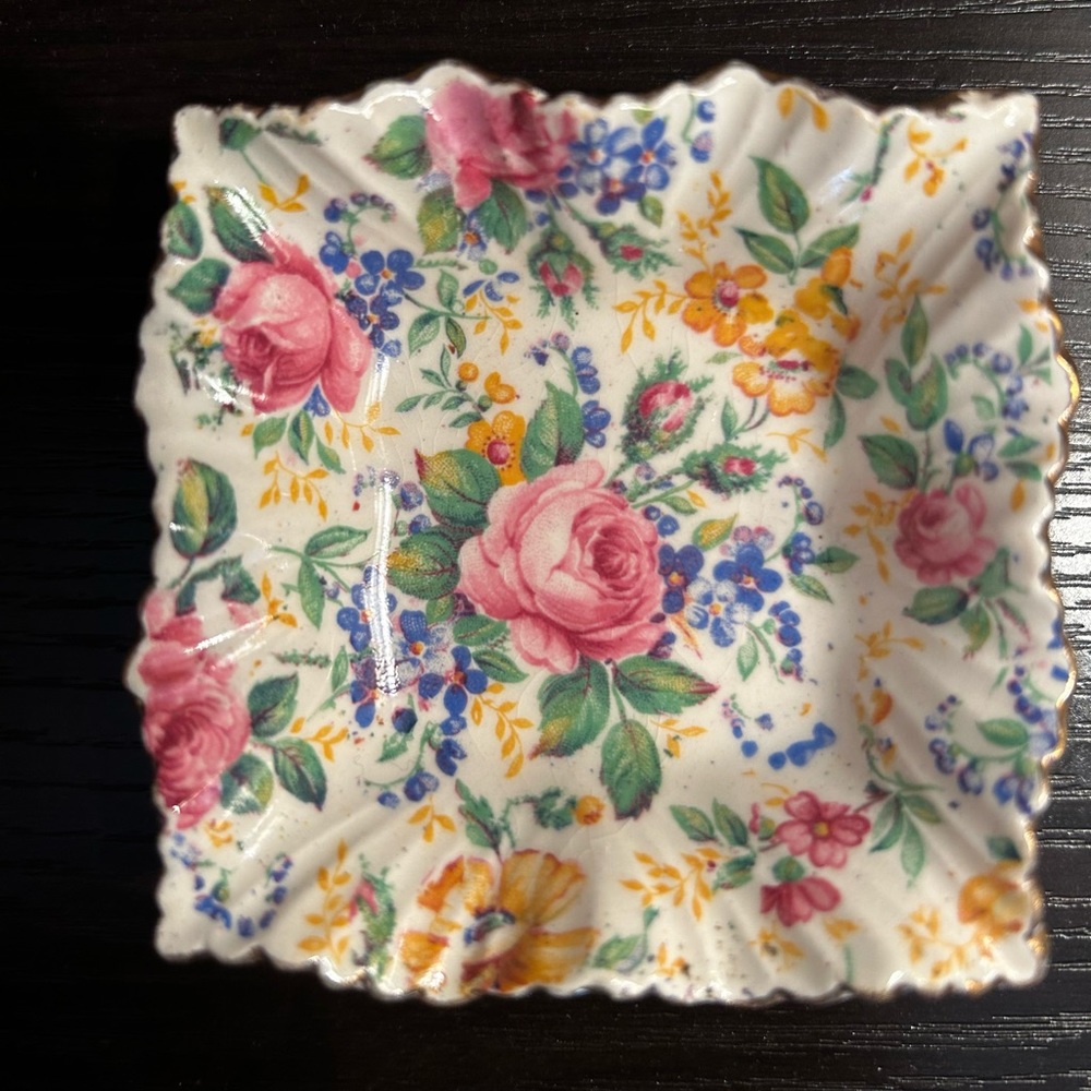 Vintage James Kent Trinket Dish